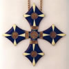 Cloisonne Enamel Cross CE1204